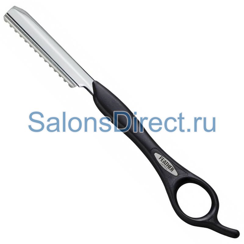     Feather Styling Razor Black SR-K   SalonsDirect 